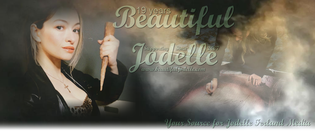 Beautiful Jodelle - Jodelle Ferland 2026 Signing Banner